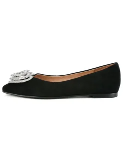 loft37 Ballerinas^Leder-Ballerinas in Schwarz
