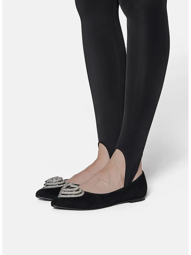 loft37 Ballerinas^Leder-Ballerinas in Schwarz