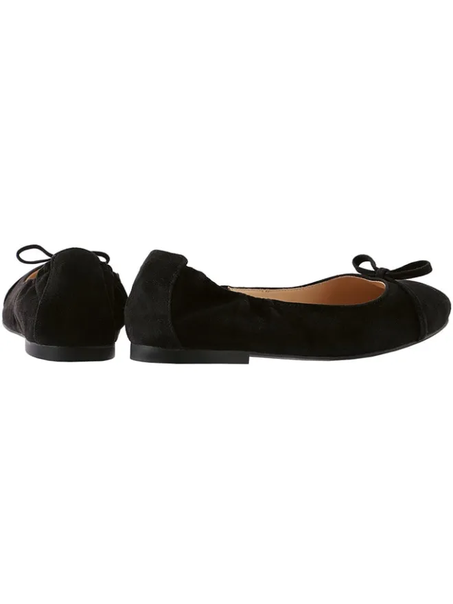 Leder-Ballerinas in Schwarz>Högl Hot
