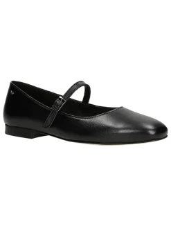 Leder-Ballerinas in Schwarz>Wojas Hot