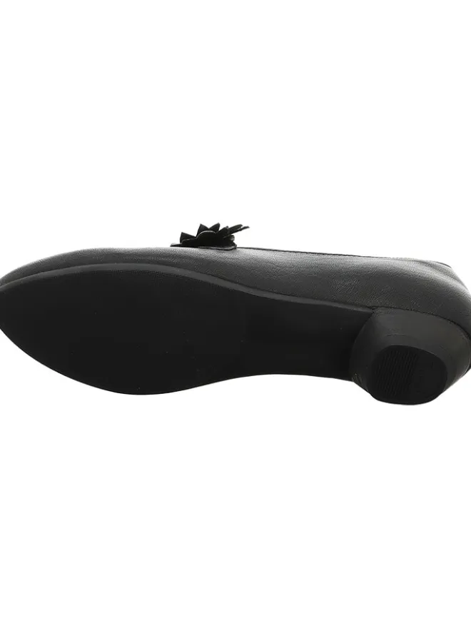Leder-Ballerinas in Schwarz>Think! Hot
