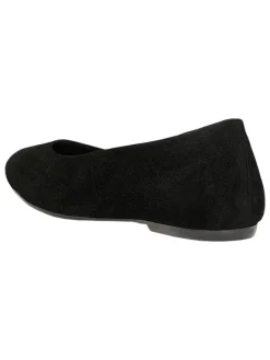 Wojas Ballerinas^Leder-Ballerinas in Schwarz