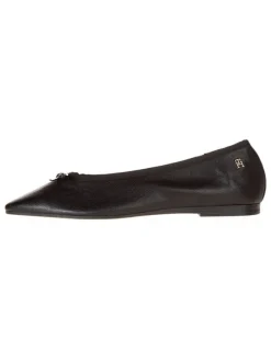 Tommy Hilfiger Shoes Ballerinas^Leder-Ballerinas in Schwarz
