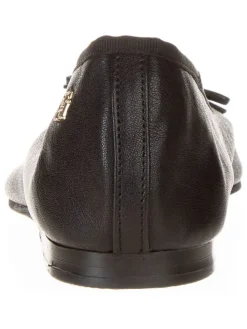 Tommy Hilfiger Shoes Ballerinas^Leder-Ballerinas in Schwarz