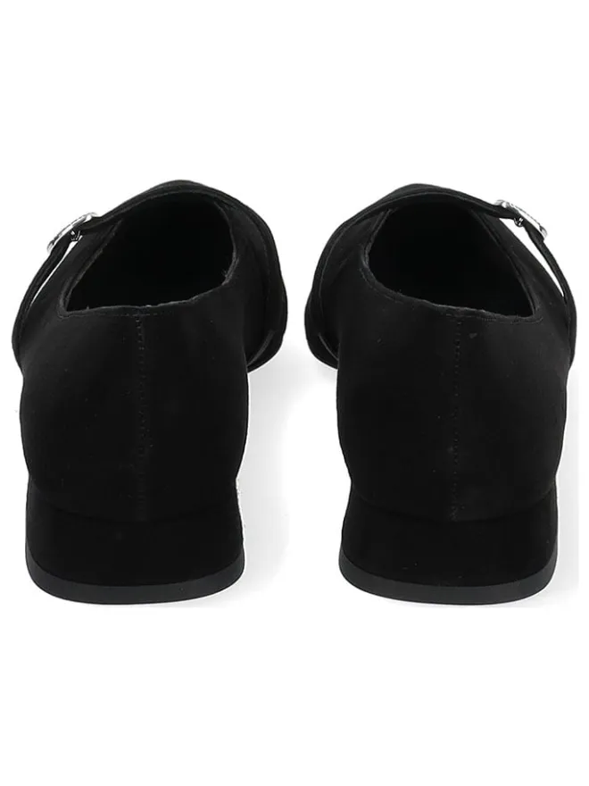 Paul Green Ballerinas^Leder-Ballerinas in Schwarz