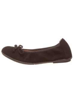Leder-Ballerinas in Schwarz>Richter Shoes Sale