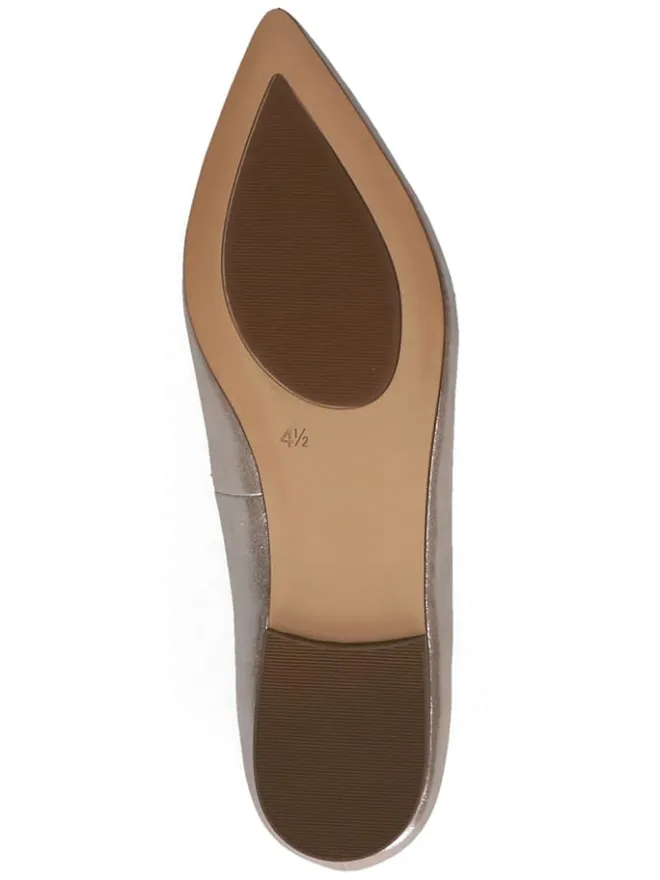 Leder-Ballerinas in Taupe>Caprice Hot