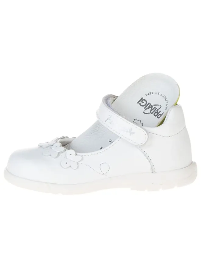 Leder-Ballerinas in Weiß>Primigi Discount