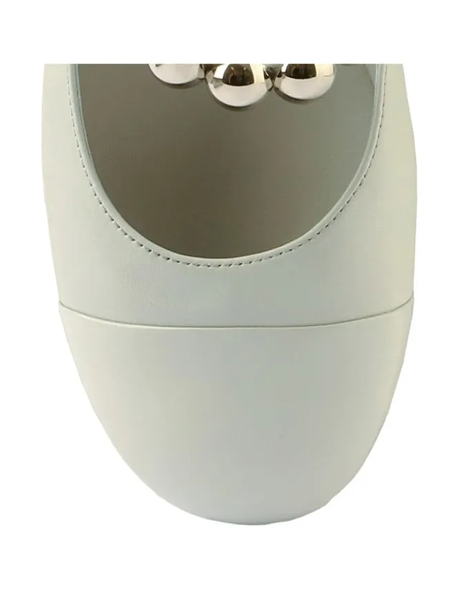 Högl Ballerinas^Leder-Ballerinas "Sabrina" in Creme