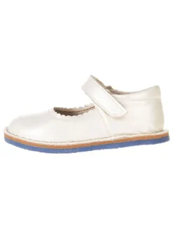 lamino Halbschuhe|Ballerinas^Leder-Barfuß-Ballerinas in Creme