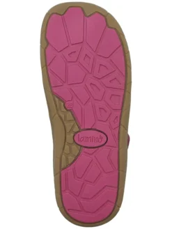 Leder-Barfuß-Ballerinas in Weiß><noscript><img width=