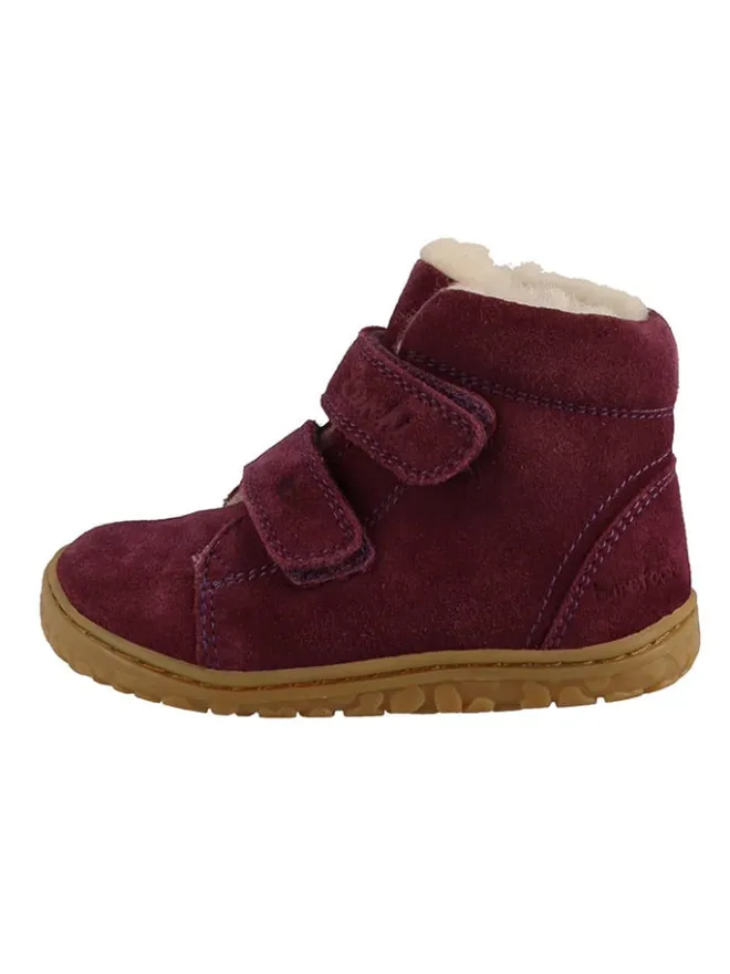 Lurchi Lauflernschuhe^Leder-Barfußchuhe "Nik" in Bordeaux
