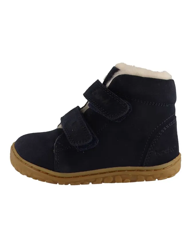 Lurchi Lauflernschuhe^Leder-Barfußchuhe "Nik" in Dunkelblau