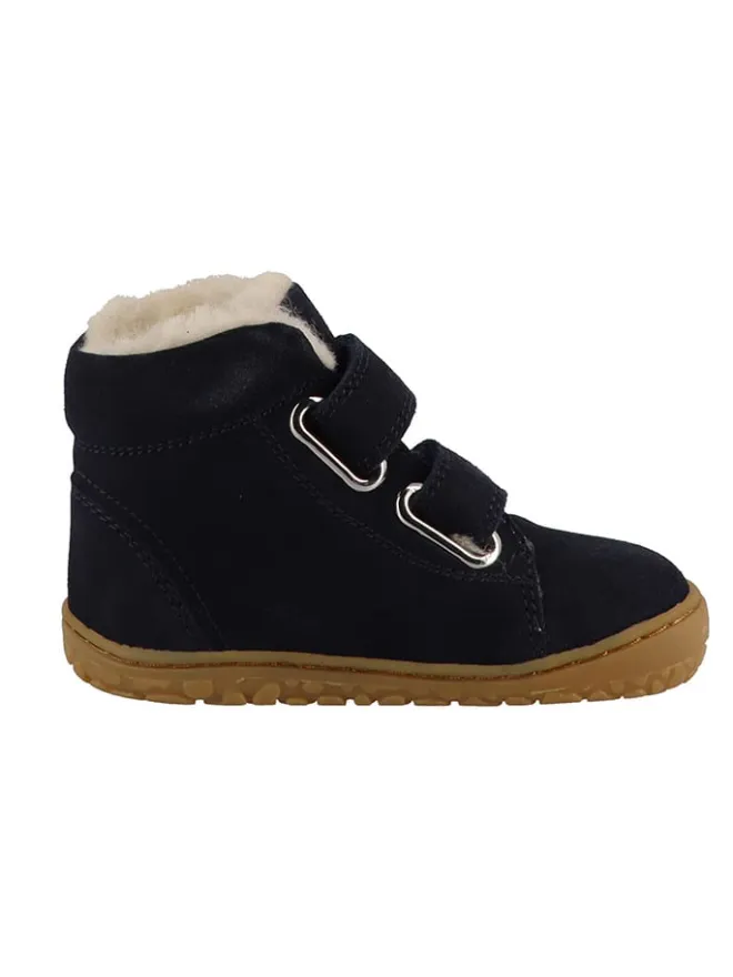 Lurchi Lauflernschuhe^Leder-Barfußchuhe "Nik" in Dunkelblau