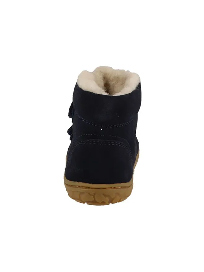 Lurchi Lauflernschuhe^Leder-Barfußchuhe "Nik" in Dunkelblau