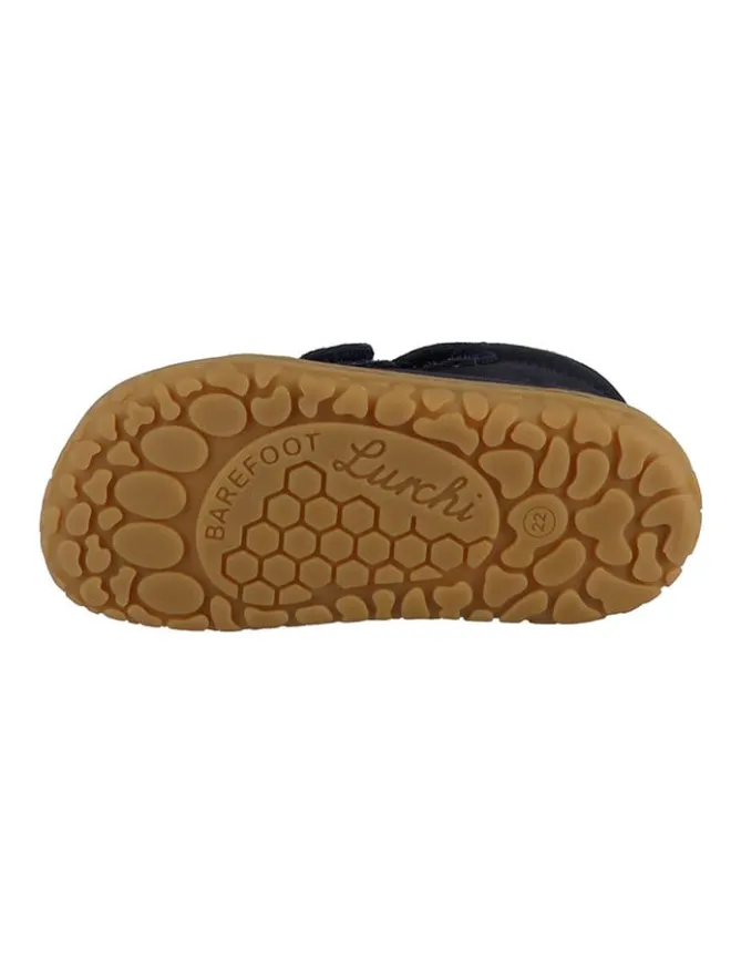 Lurchi Lauflernschuhe^Leder-Barfußchuhe "Nik" in Dunkelblau