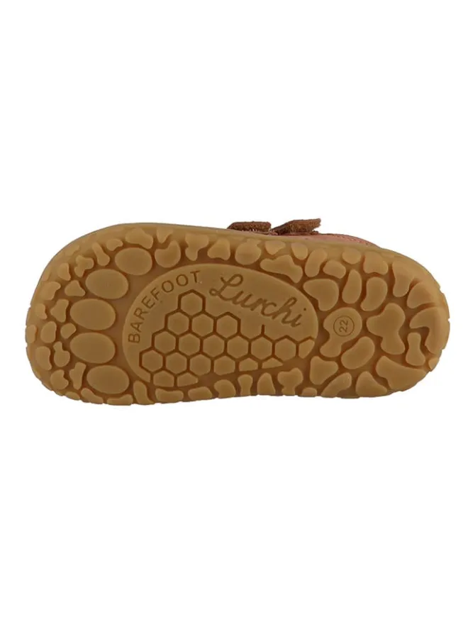 Lurchi Lauflernschuhe^Leder-Barfußchuhe "Nimbi" in Altrosa