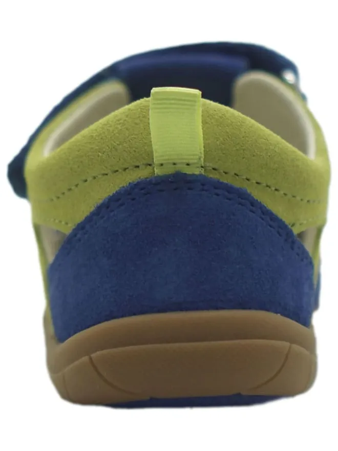 Leder-Barfuß-Halbsandalen in Blau>lamino Sale