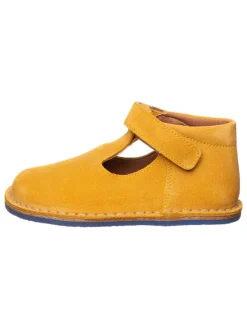 lamino Sandalen·Halbsandalen^Leder-Barfuß-Halbsandalen in Gelb
