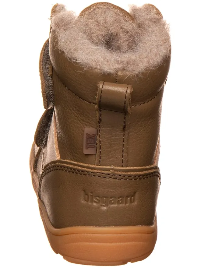 bisgaard Stiefel & Boots|Stiefel & Boots·Boots^Leder-Barfußschuhe in Hellbraun