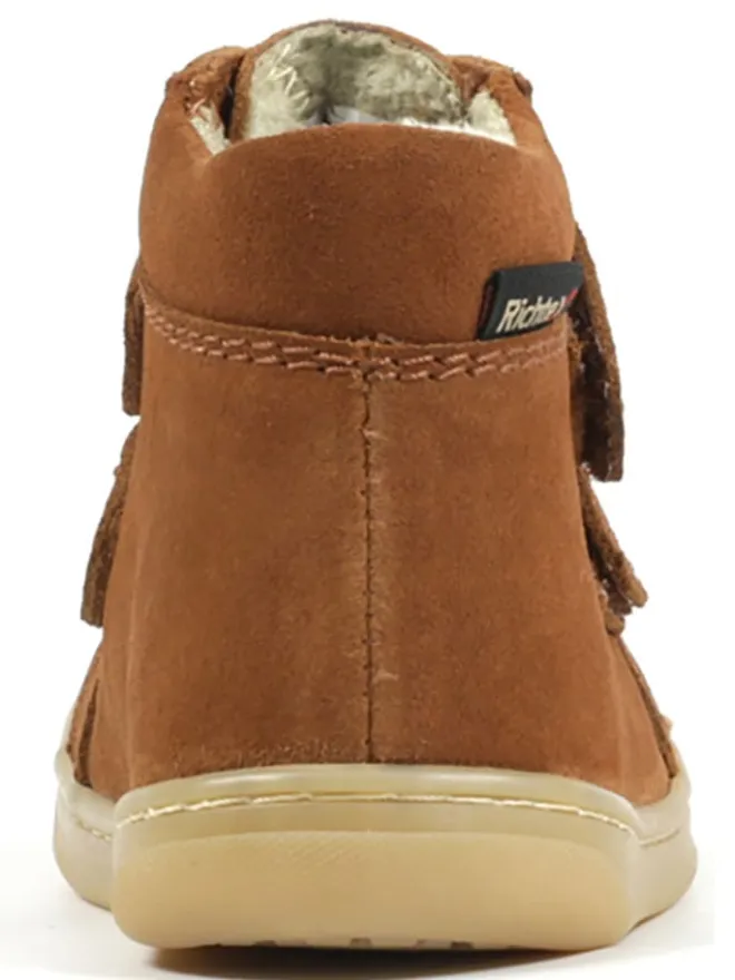 Leder-Barfußschuhe "Dash" in Cognac>Richter Shoes Online
