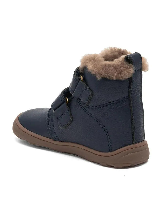 Leder-Barfußschuhe "Emil" in Dunkelblau>bisgaard Outlet