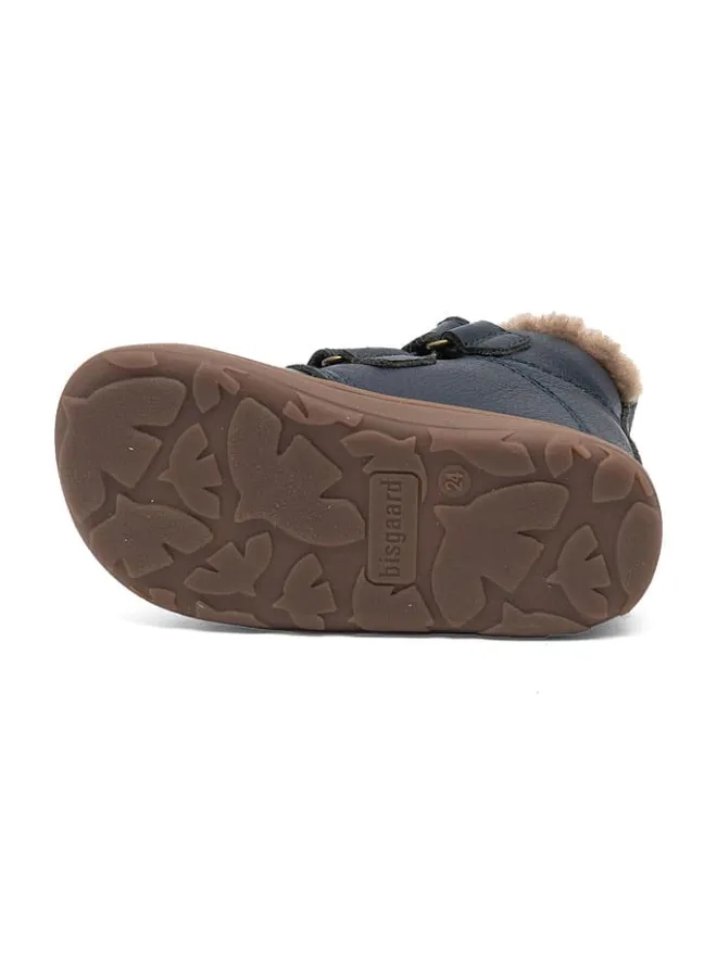 Leder-Barfußschuhe "Emil" in Dunkelblau>bisgaard Outlet