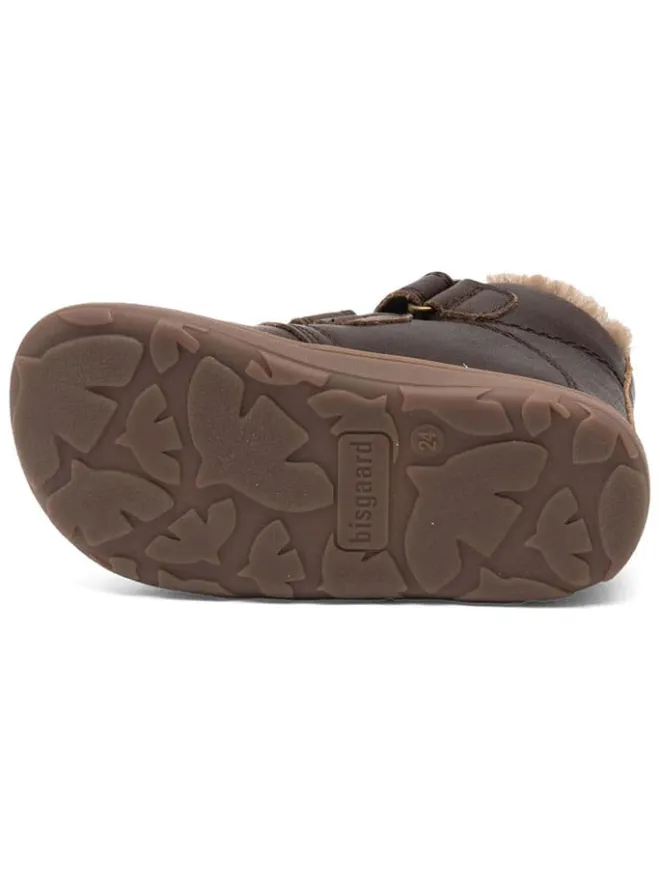Leder-Barfußschuhe "Emil" in Braun>bisgaard New