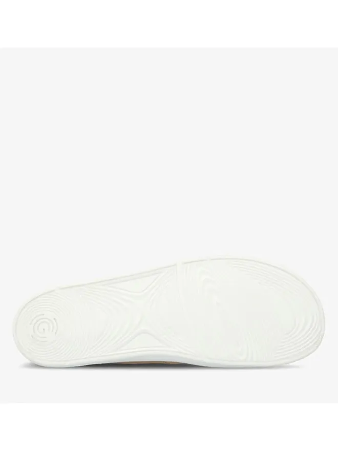 Groundies Halbschuhe^Leder-Barfußschuhe "Ghent" in Beige