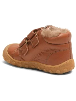 bisgaard Lauflernschuhe^Leder-Barfußschuhe "Hale" in Hellbraun