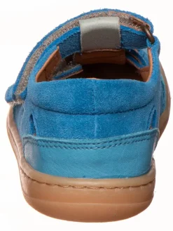 kmins Sandalen·Halbsandalen^Leder-Barfußschuhe in Blau
