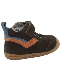 lamino Sneakers^Leder-Barfußschuhe in Braun