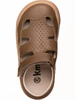 Leder-Barfußschuhe in Braun><noscript><img width=