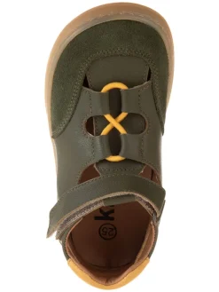 Leder-Barfußschuhe in Braun><noscript><img width=