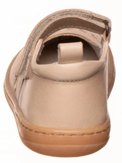 kmins Ballerinas^Leder-Barfußschuhe in Creme