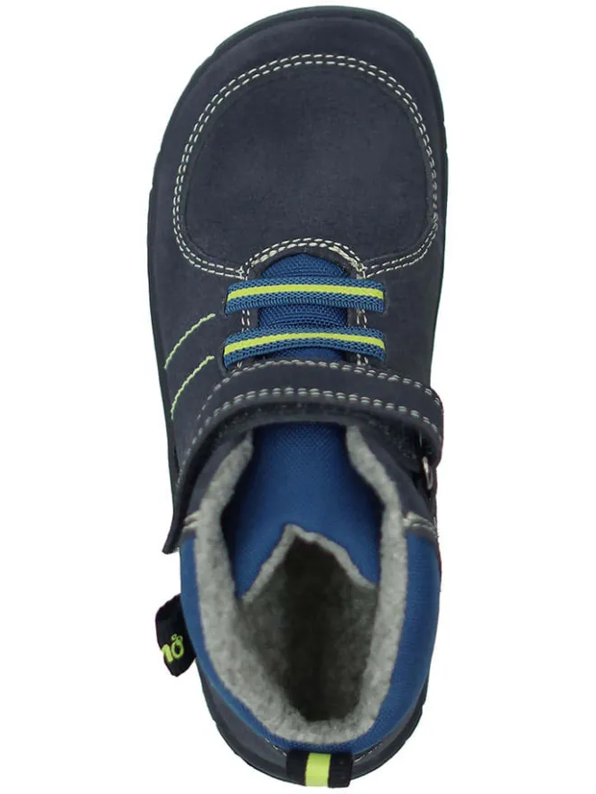 lamino Sneakers·Sneakers High^Leder-Barfußschuhe in Dunkelblau