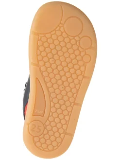 Leder-Barfußschuhe in Dunkelblau><noscript><img width=