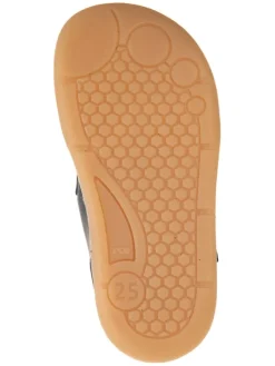 kmins Sandalen·Halbsandalen^Leder-Barfußschuhe in Dunkelblau