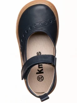 kmins Ballerinas^Leder-Barfußschuhe in Dunkelblau