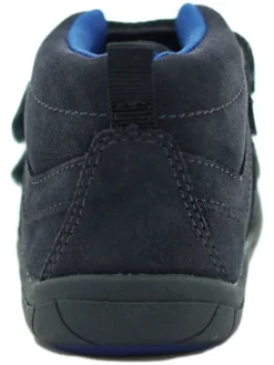 Leder-Barfußschuhe in Dunkelblau><noscript><img width=