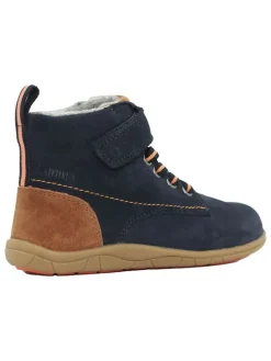lamino Stiefel & Boots·Boots^Leder-Barfußschuhe in Dunkelblau