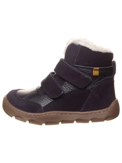 Leder-Barfußschuhe in Dunkelblau>El Naturalista New