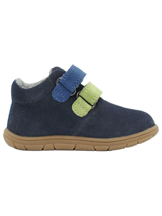 lamino Sneakers^Leder-Barfußschuhe in Dunkelblau