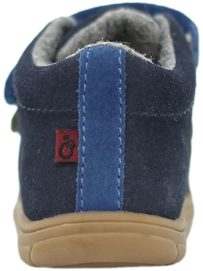 lamino Sneakers^Leder-Barfußschuhe in Dunkelblau