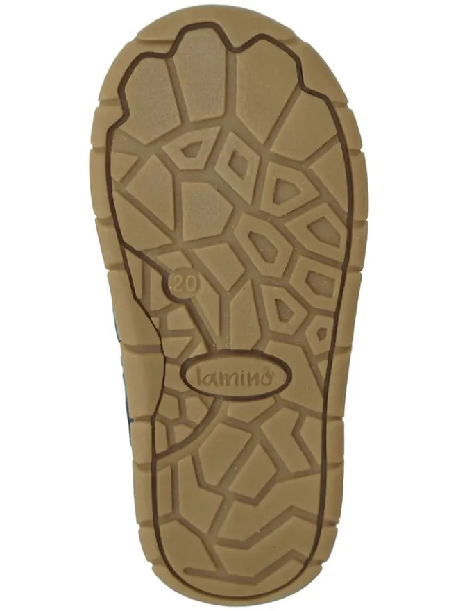 lamino Sneakers^Leder-Barfußschuhe in Dunkelblau