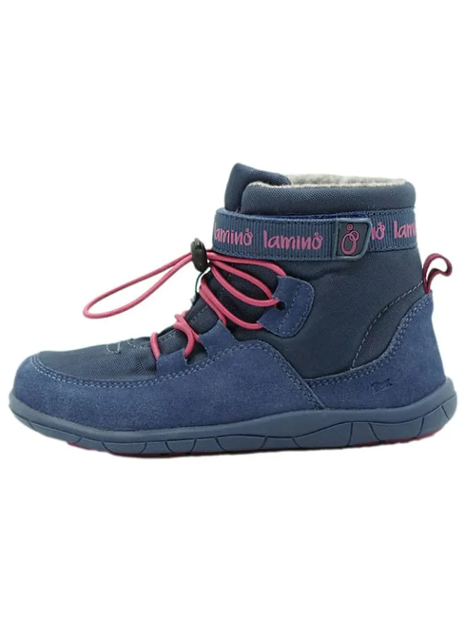 lamino Stiefel & Boots·Boots^Leder-Barfußschuhe in Dunkelblau
