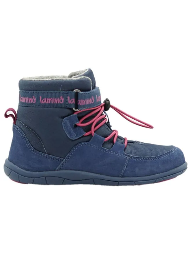 lamino Stiefel & Boots·Boots^Leder-Barfußschuhe in Dunkelblau