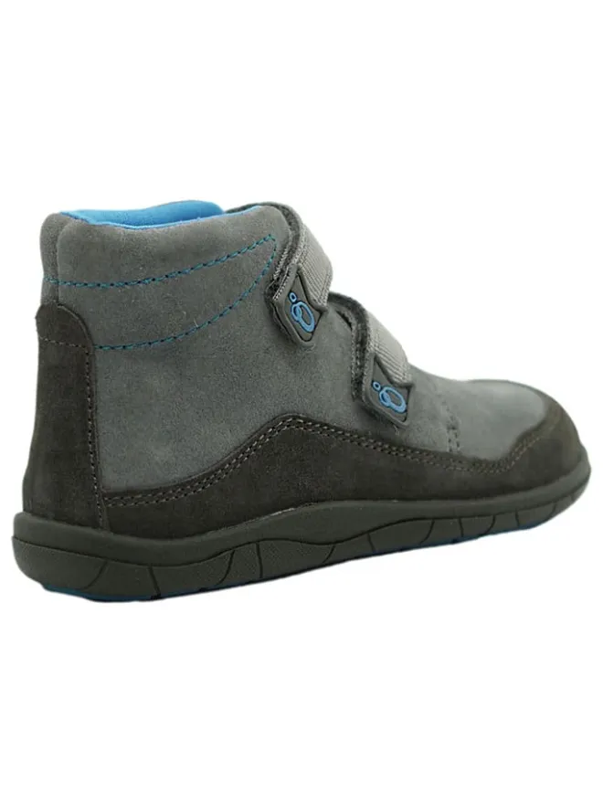 lamino Sneakers·Sneakers High^Leder-Barfußschuhe in Grau