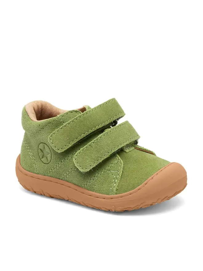 Leder-Barfußschuhe in Grün>bisgaard Outlet