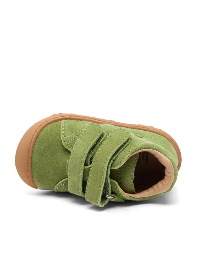 Leder-Barfußschuhe in Grün>bisgaard Outlet